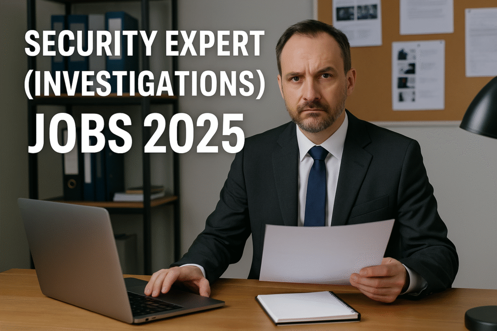 Security Expert (Investigations)